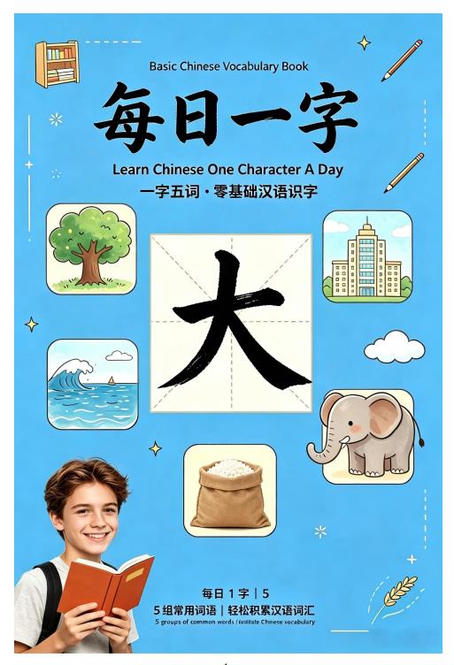 每日学一字 Learn Chinese One Character A Day